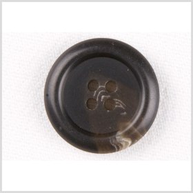 Plastic 4-Hole Button – 34L/21.5mm – Black and Beige Subtle Swirls Plastic 4-Hole Button – 34L/21.5mm – Black and Beige Subtle Swirls