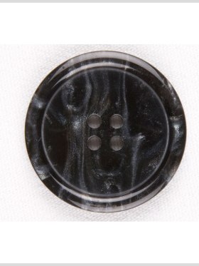 Black and Gray Plastic Button – 40L/25.5mm Black and Gray Plastic Button – 40L/25.5mm