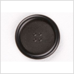 Plastic 4-Hole Button – 40L/25.5mm – Black Textured Center and Tire Rim Plastic 4-Hole Button – 40L/25.5mm – Black Textured Center and Tire Rim