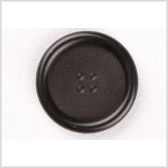 Plastic 4-Hole Button – 30L/19mm – Black Textured Center and Tire Rim Plastic 4-Hole Button – 30L/19mm – Black Textured Center and Tire Rim