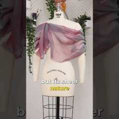 Chiffon-Like Silk Voile – Maize Iridescent – Adelaide Collection Chiffon-Like Silk Voile – Maize Iridescent – Adelaide Collection