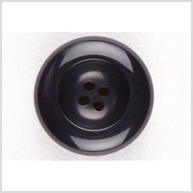 Plastic 4-Hole Button – 45L/29mm – Blue-Black Tire Rim Plastic 4-Hole Button – 45L/29mm – Blue-Black Tire Rim