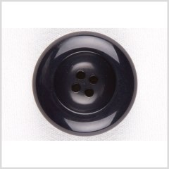 Plastic 4-Hole Button – 44L/28mm – Blue-Black Tire Rim Plastic 4-Hole Button – 44L/28mm – Blue-Black Tire Rim