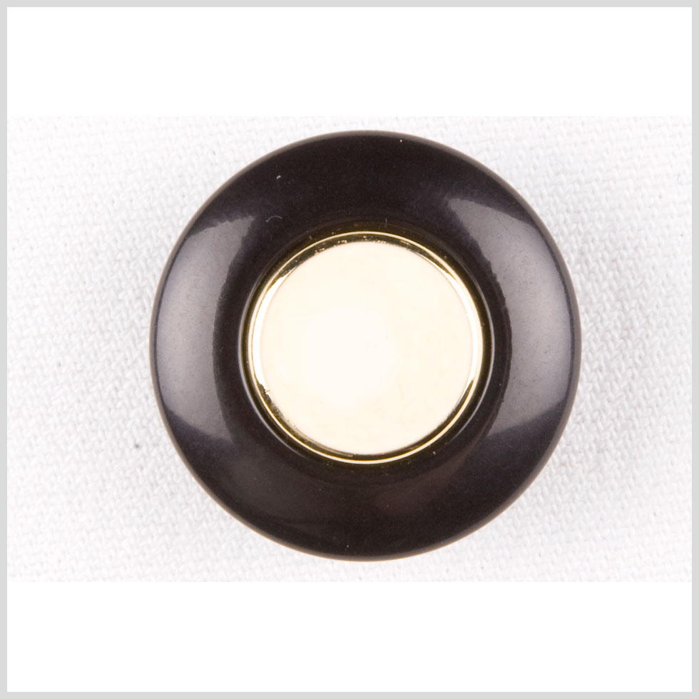 Black/Ivory Plastic Button – 44L/28mm Black/Ivory Plastic Button – 44L/28mm