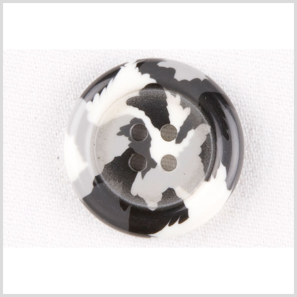 Black/White/Gray Plastic Button – 44L/28mm Black/White/Gray Plastic Button – 44L/28mm