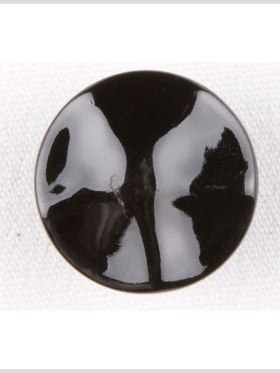 Plastic Button – 36L/23mm – Shiny Black Plastic Button – 36L/23mm – Shiny Black