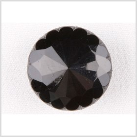 Plastic Shank Back Button – 44L/28mm – Black Black Flower Petal Rim Plastic Shank Back Button – 44L/28mm – Black Black Flower Petal Rim