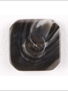 Black Square Plastic Button – 28L/18mm Black Square Plastic Button – 28L/18mm