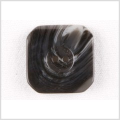 Square Plastic 2-Hole Button – 36L/28mm – Black and White Swirls Square Plastic 2-Hole Button – 36L/28mm – Black and White Swirls