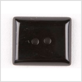 Rectangular Plastic 2-Hole Button – 42L/27mm – Shiny Black Rectangular Plastic 2-Hole Button – 42L/27mm – Shiny Black