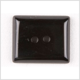 Rectangular Plastic 2-Hole Button – 45L/29mm – Shiny Black Rectangular Plastic 2-Hole Button – 45L/29mm – Shiny Black
