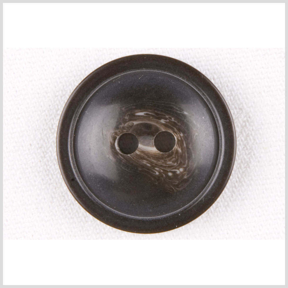 Plastic 2-Hole Button – 40L/25.5mm – Black and Brown Swirling Pool Plastic 2-Hole Button – 40L/25.5mm – Black and Brown Swirling Pool