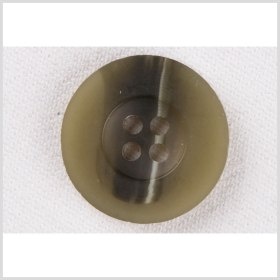 Plastic 4-Hole Button – 36L/23mm – Olive, Charcoal and White Streaked Flat Rim Plastic 4-Hole Button – 36L/23mm – Olive, Charcoal and White Streaked Flat Rim