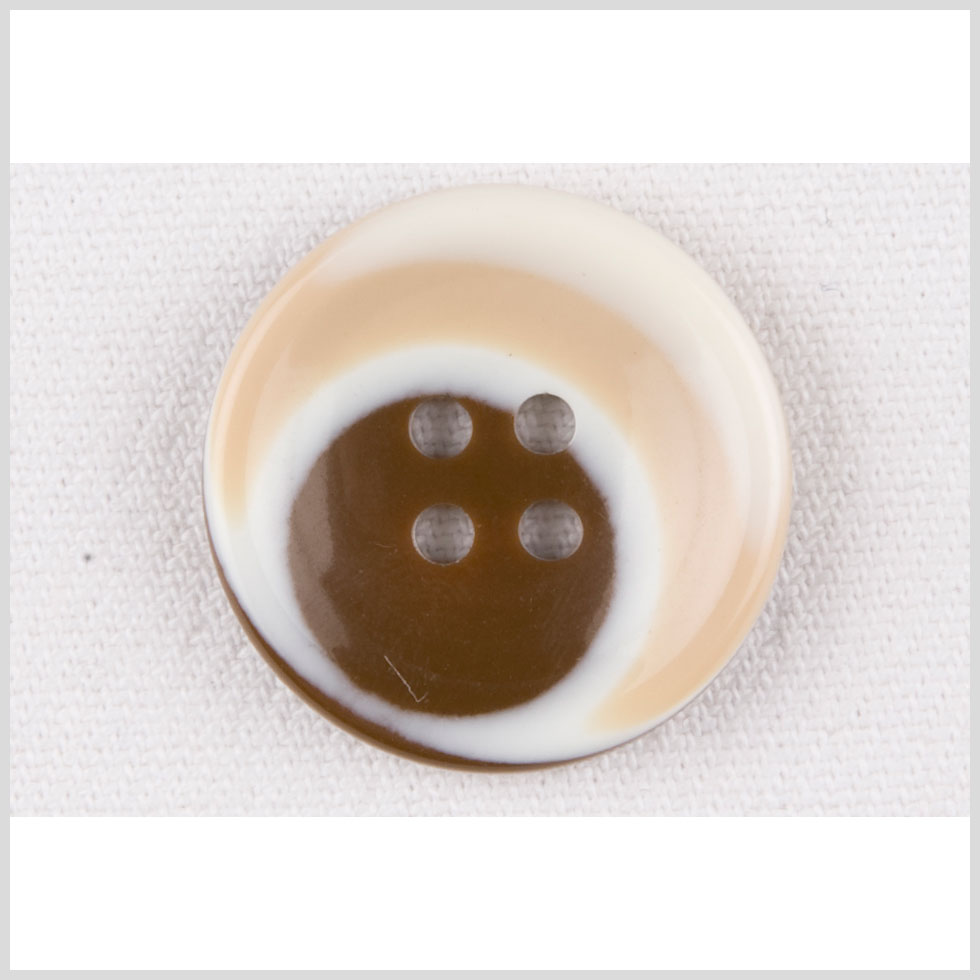 Multi-Brown Plastic Button – 40L/25.5mm Multi-Brown Plastic Button – 40L/25.5mm