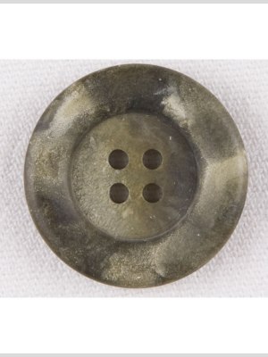 Plastic 4-Hole Button – 28L/18mm – Olive Green Mottled Shimmer Plastic 4-Hole Button – 28L/18mm – Olive Green Mottled Shimmer