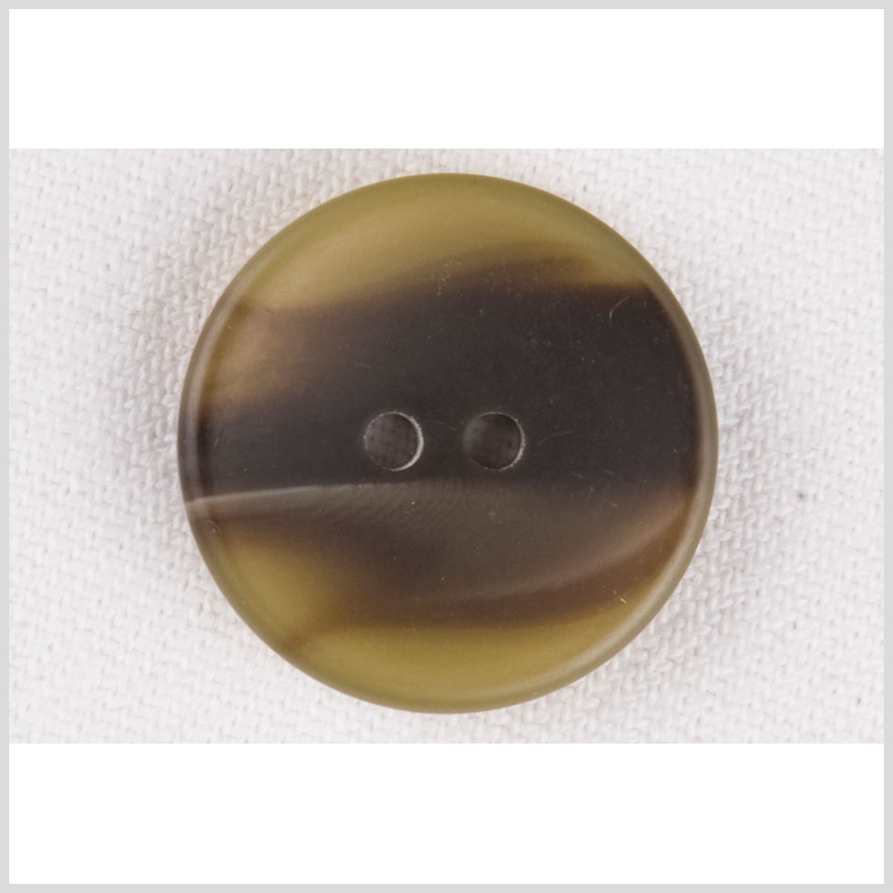 Plastic 2-Hole Button – 28L/18mm – Olive Green and Dark Brown Drifting Smoke Plastic 2-Hole Button – 28L/18mm – Olive Green and Dark Brown Drifting Smoke