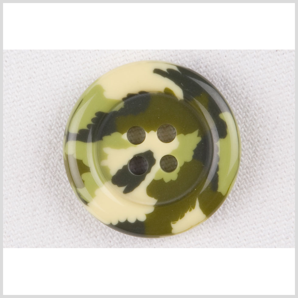 Camoflauge 4-Hole Plastic Button – 40L/25.5mm Camoflauge 4-Hole Plastic Button – 40L/25.5mm