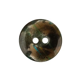 Multi-Green Abstract 2-Hole Plastic Button – 36L/23mm Multi-Green Abstract 2-Hole Plastic Button – 36L/23mm