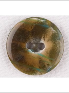 Plastic 2-Hole Button – 40L/25.5mm – Blue, Green and Beige Abstract Plastic 2-Hole Button – 40L/25.5mm – Blue, Green and Beige Abstract
