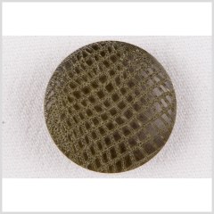 Olive Alligator Pattern Shank Back Plastic Button – 28L/18mm Olive Alligator Pattern Shank Back Plastic Button – 28L/18mm