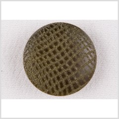 Olive Alligator Pattern Shank Back Plastic Button – 32L/20mm Olive Alligator Pattern Shank Back Plastic Button – 32L/20mm