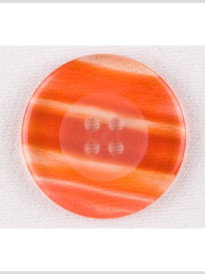 Red and Clear Plastic Button – 40L/25.5mm Red and Clear Plastic Button – 40L/25.5mm