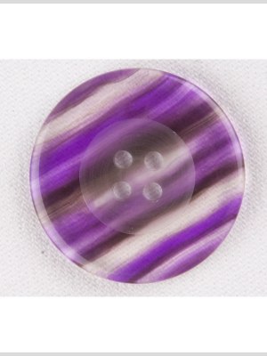 Purple and Clear Plastic Button – 40L/25.5mm Purple and Clear Plastic Button – 40L/25.5mm