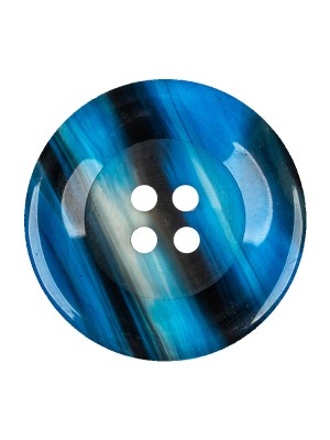 Clear Blue Plastic Button – 40L/25.5mm Clear Blue Plastic Button – 40L/25.5mm