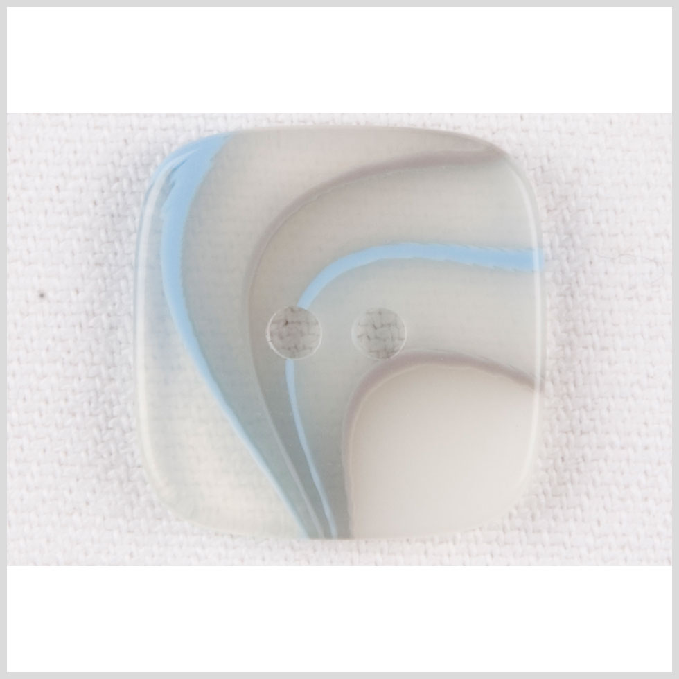 Sky Blue/Multi Plastic Button – 40L/25.5mm Sky Blue/Multi Plastic Button – 40L/25.5mm