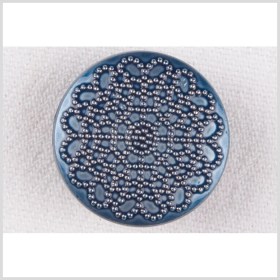 Blue Plastic Button – 36L/23mm Blue Plastic Button – 36L/23mm