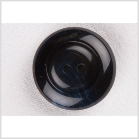 Plastic 2-Hole Button – 32L/20mm – Glossy Navy Blue Swirls Plastic 2-Hole Button – 32L/20mm – Glossy Navy Blue Swirls