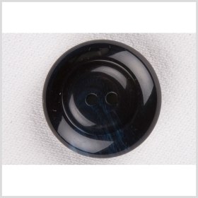 Plastic 2-Hole Button – 36L/23mm – Glossy Navy Blue Swirls Plastic 2-Hole Button – 36L/23mm – Glossy Navy Blue Swirls