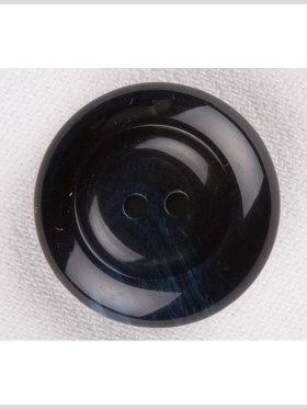 Plastic 2-Hole Button – 40L/25.5mm – Glossy Navy Blue Swirls Plastic 2-Hole Button – 40L/25.5mm – Glossy Navy Blue Swirls