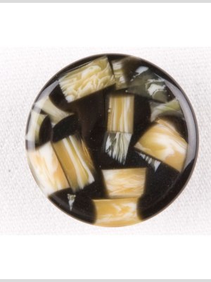 Black/Beige Plastic Button – 36L/23mm Black/Beige Plastic Button – 36L/23mm