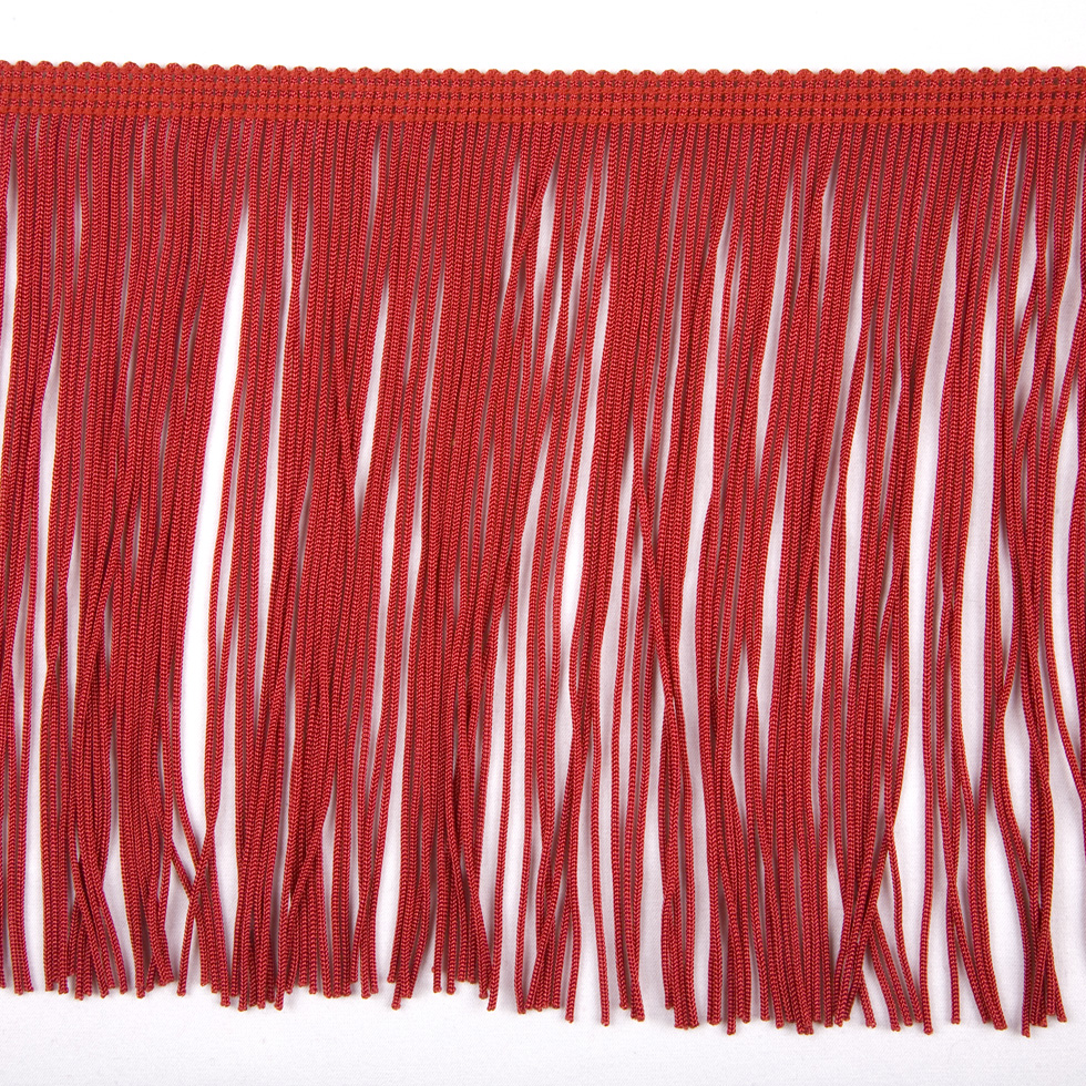 Red Chainette Fringe – 12″ Red Chainette Fringe – 12″