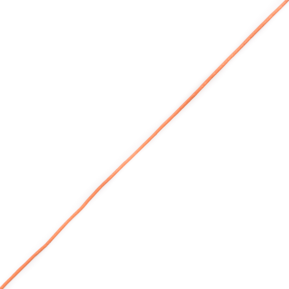 Orange Leather Cord Orange Leather Cord