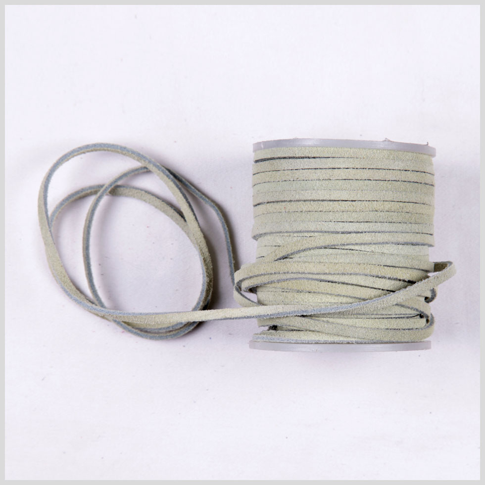 Ecru Suede Cord – 3 x 1.5 mm Ecru Suede Cord – 3 x 1.5 mm