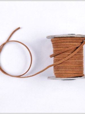 Rust Suede Cord – 3 x 1.5 mm Rust Suede Cord – 3 x 1.5 mm