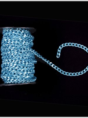 3/8″ Blue Aluminum Metal Chain 3/8″ Blue Aluminum Metal Chain