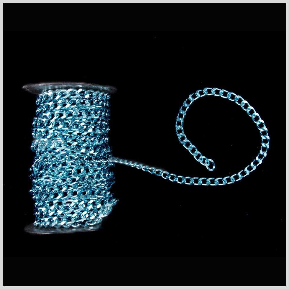 3/8″ Turquoise Aluminum Metal Chain 3/8″ Turquoise Aluminum Metal Chain