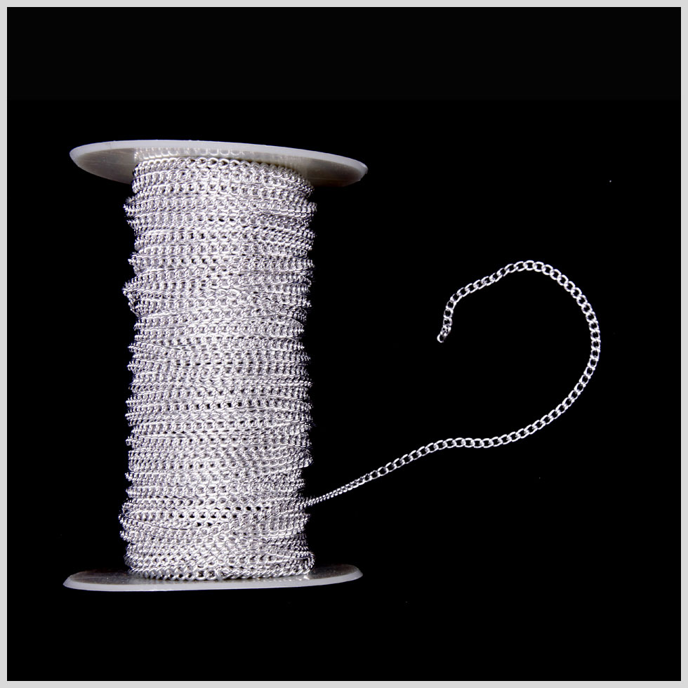 3/16″ Silver Aluminum Metal Chain 3/16″ Silver Aluminum Metal Chain