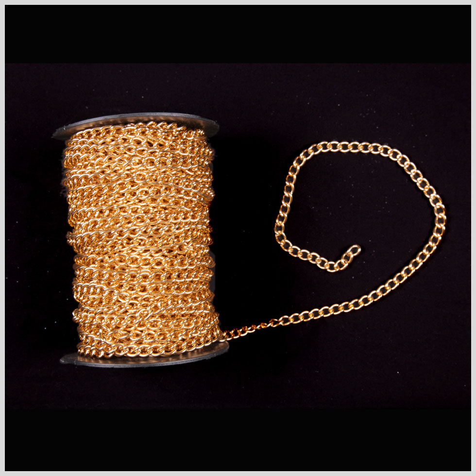 1/4″ Gold Aluminum Metal Chain 1/4″ Gold Aluminum Metal Chain