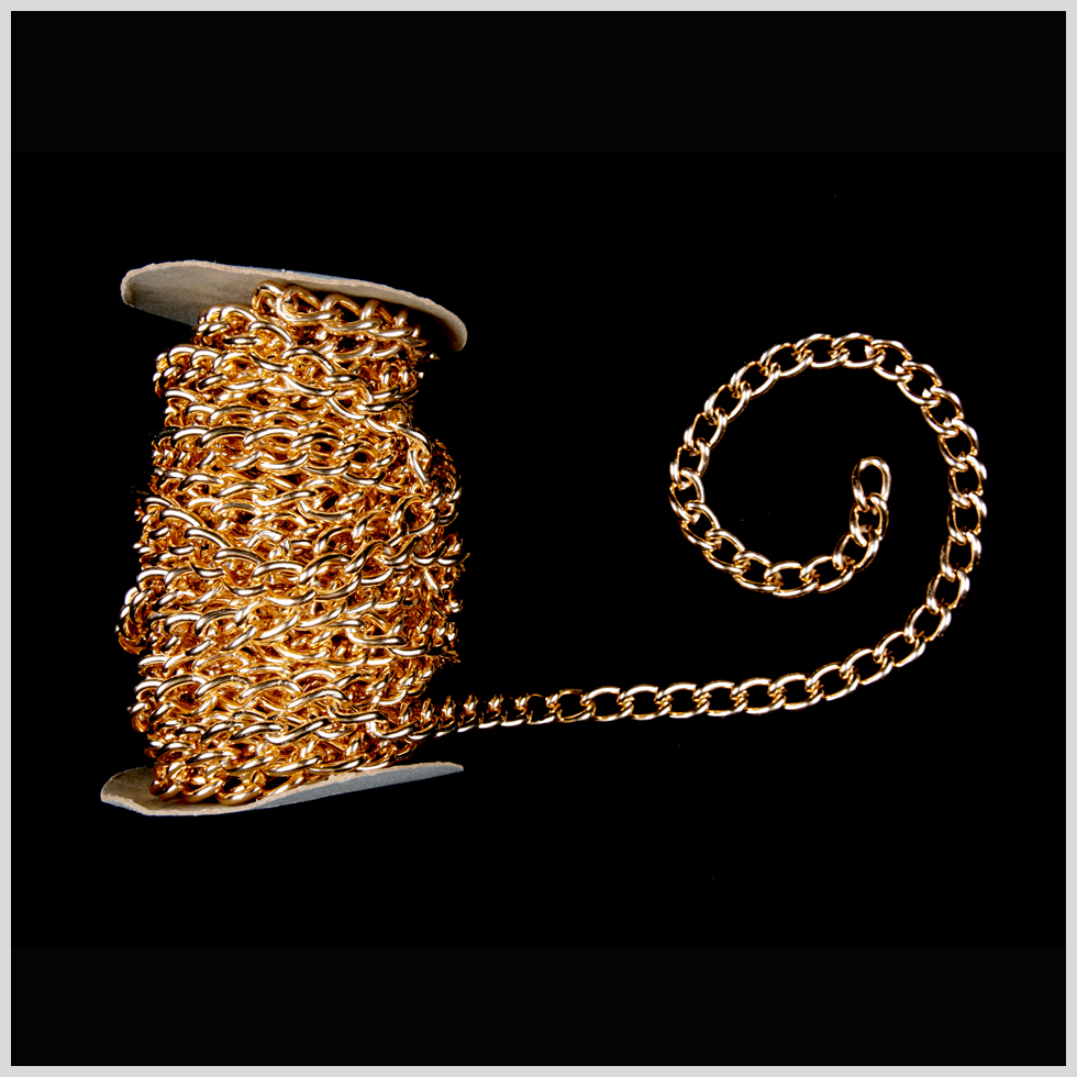 Gold Aluminum Metal Chain Gold Aluminum Metal Chain