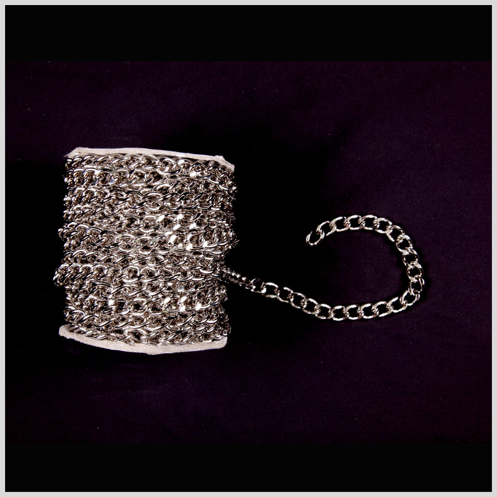 Silver Metal Chain – 0.5″ Silver Metal Chain – 0.5″