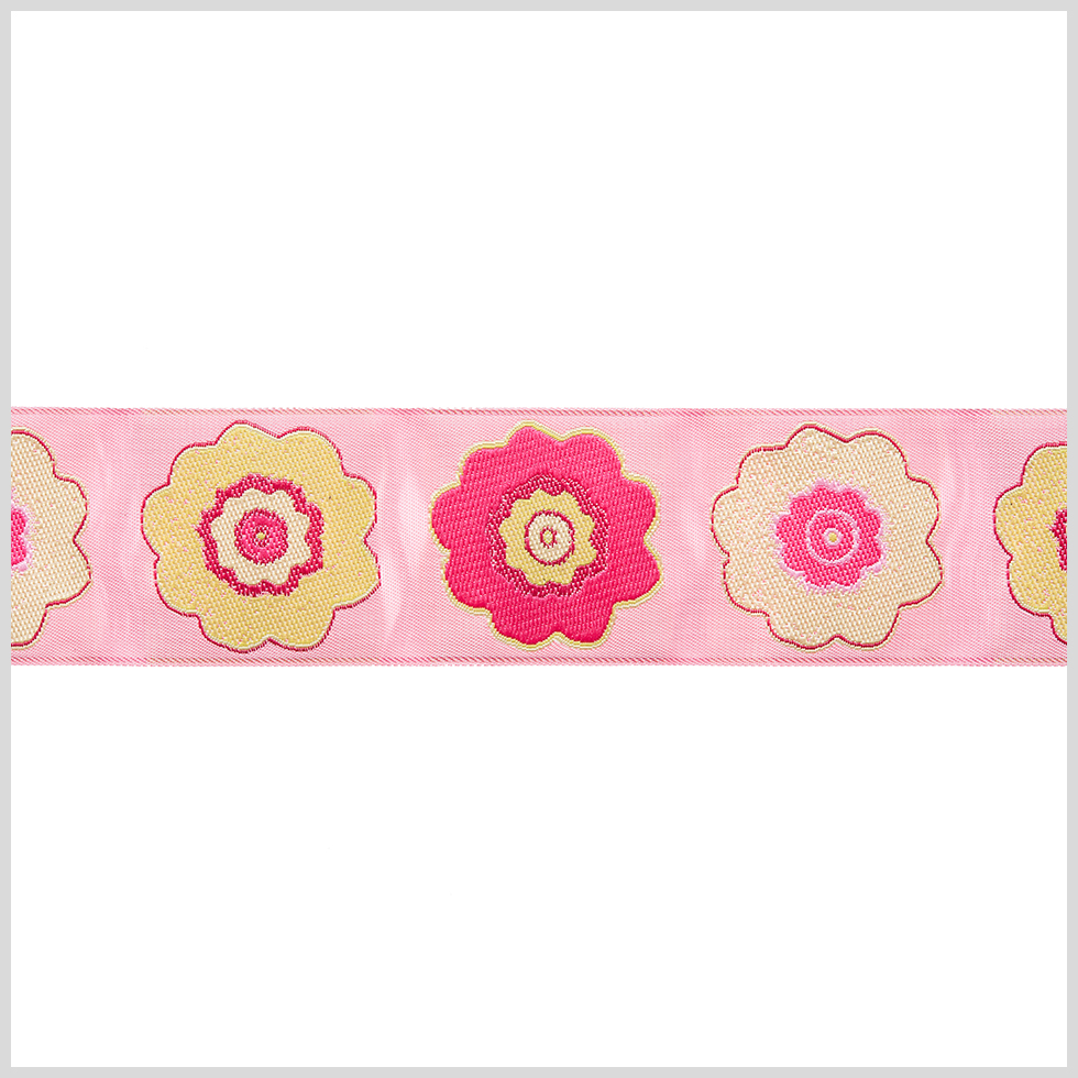 Green French Jacquard Ribbon Green French Jacquard Ribbon