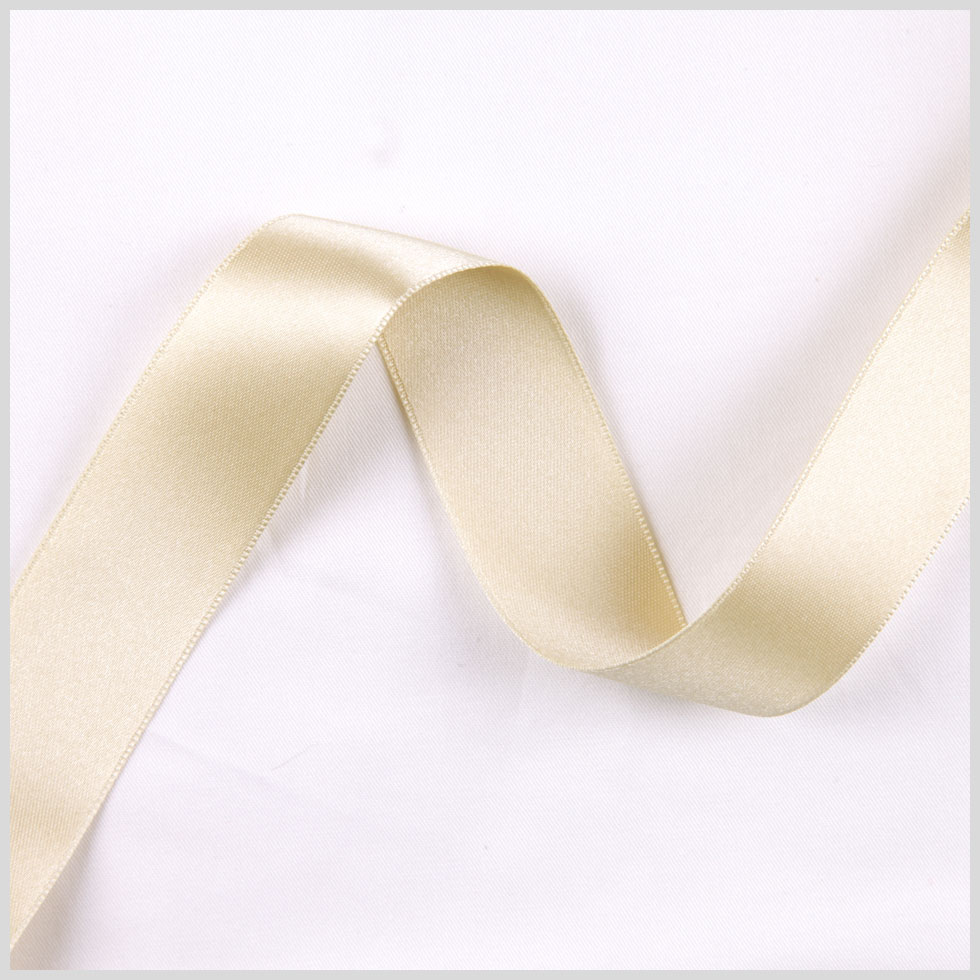 2.5″ Pale Gold Double Face French Satin Ribbon 2.5″ Pale Gold Double Face French Satin Ribbon