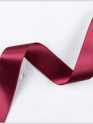 1.5″ Burgundy Double Face French Satin Ribbon 1.5″ Burgundy Double Face French Satin Ribbon