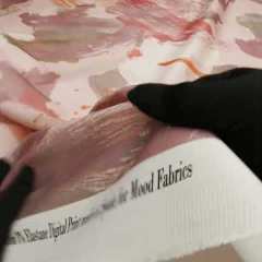 Brushed Cotton Woven – Pink, Taupe and Rose Painterly Abstract – Mood Exclusive Rosewash Strokes Print Brushed Cotton Woven – Pink, Taupe and Rose Painterly Abstract – Mood Exclusive Rosewash Strokes Print