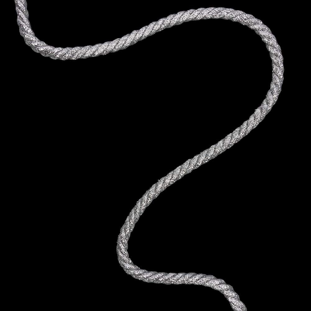 Silver Metallic Cord Silver Metallic Cord