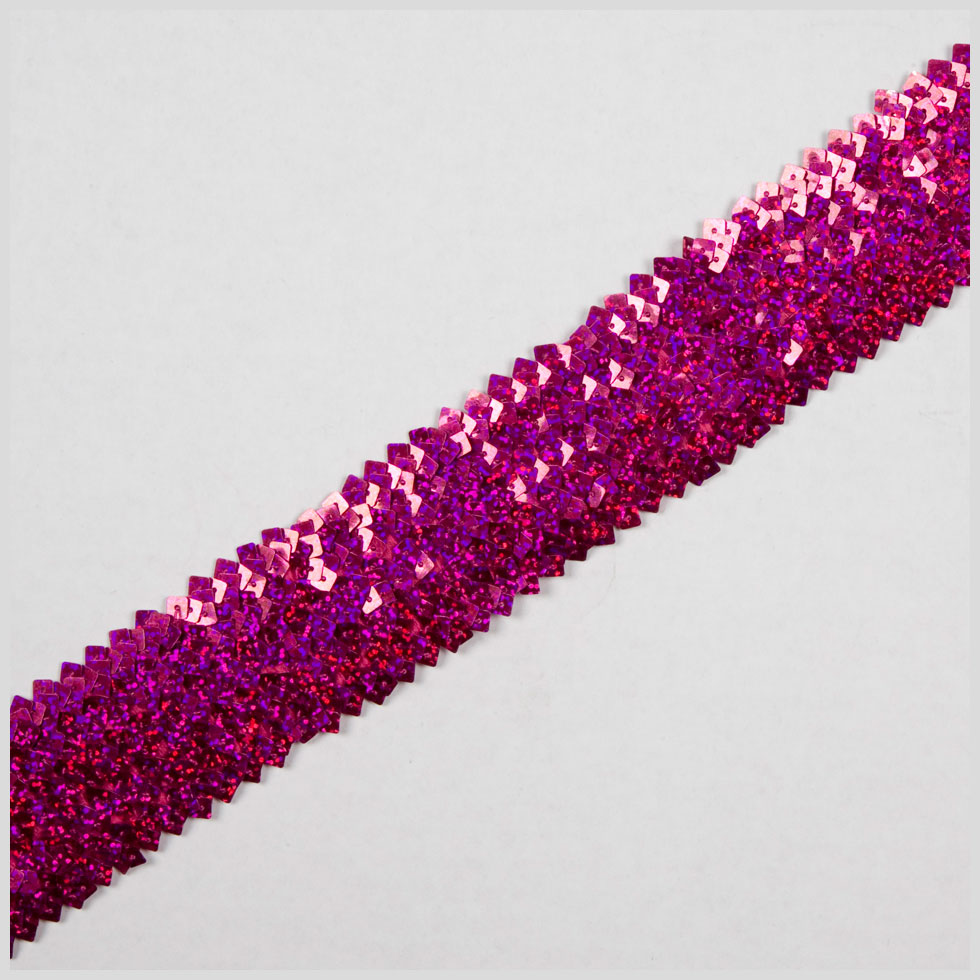 2″ Fuchsia Stretch Sequin 2″ Fuchsia Stretch Sequin